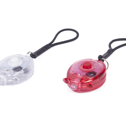 Benson Mini Fietslicht Set - Rood & Wit - 2-delig - Inclusief Batterijen - 130 uur Brandduur