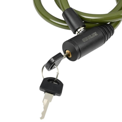 Stahlex Kabelslot - Ø 10 mm x 900 mm - Kleurenmix - Inclusief 2 Sleutels