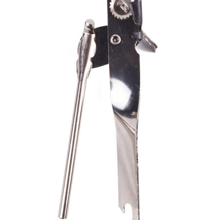 Benson 2-in-1 Blikopener & Flesopener - Hoogwaardig RVS - Zilver
