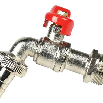 Benson Kogelkraan - 1/2 Inch - Voor Binnen en Buiten - Met Rode Hendel