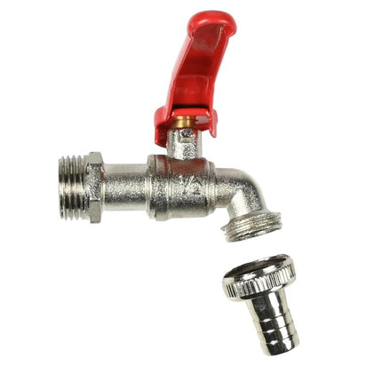 Benson Kogelkraan - 1/2 Inch - Voor Binnen en Buiten - Met Rode Hendel