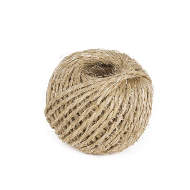 Benson Sisal Touw - 25 Meter - 100 Gram - Natuurlijk en Sterk