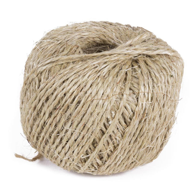 Benson Sisaltouw 400g - 110 Meter - Natuurlijk Bindtouw
