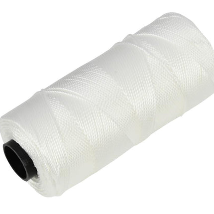Benson Vliegertouw & Metselkoord 0.5 mm x 200 Meter - Wit - Polyamide