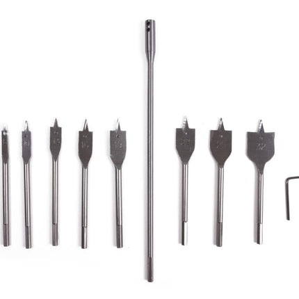 Benson Speedboorset - 10-delig - Inclusief 300 mm Verlengstuk - 6 t/m 32 mm