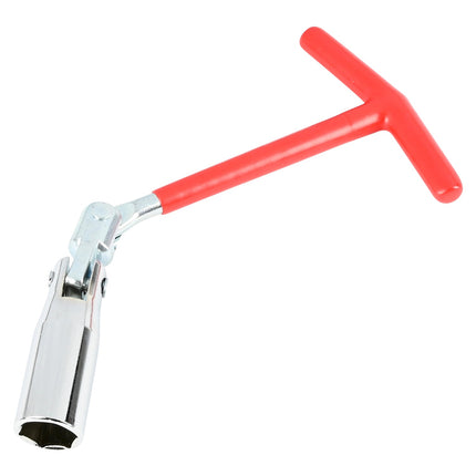 Benson Bougiesleutel - T-Model - 16 mm - Verchroomd met PVC-greep
