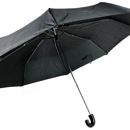 Benson Compacte Vouwparaplu – Deluxe Zwart – Ø 95 cm – Inclusief Opberghoes