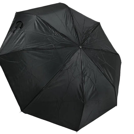 Benson Compacte Vouwparaplu – Deluxe Zwart – Ø 95 cm – Inclusief Opberghoes