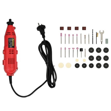 Benson Multislijper - 135W - Variabel Toerental - Inclusief Accessoires in Koffer