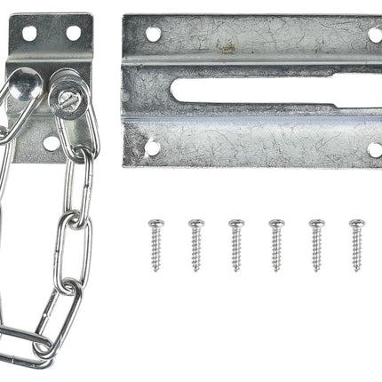 Benson Deurketting – RVS & Nikkel – 16 cm – Inclusief Bevestigingsmateriaal