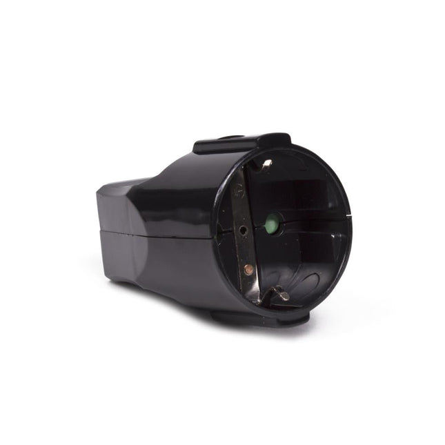 Benson Randaarde Contrastekker – Zwart – 16 Ampère – 3600 Watt