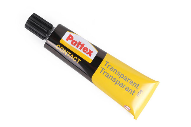 Pattex Contactlijm Transparant – 50 gram – Glashelder & IJzersterk