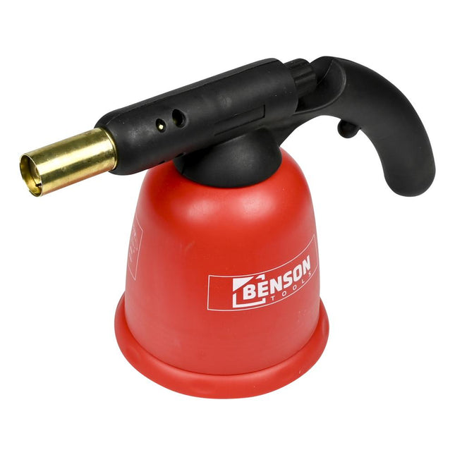 Benson Soldeerbrander Turbo - Piëzo-ontsteking - 1750°C - Voor 190g Gasbus