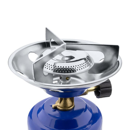 Baygas Camping Kookstel - 0,8 KW - Blauw - Voor 190g Prikpatronen - Compact