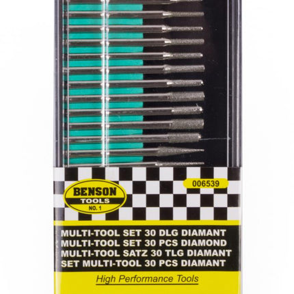 Benson Multitool Diamantfrezen - 30-delige Set - Ø 3.2 mm