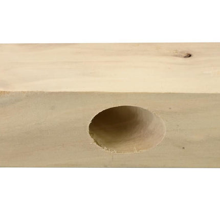 Benson Voegenborstel - Hout - 3 Rijen Staal - Zonder Steel
