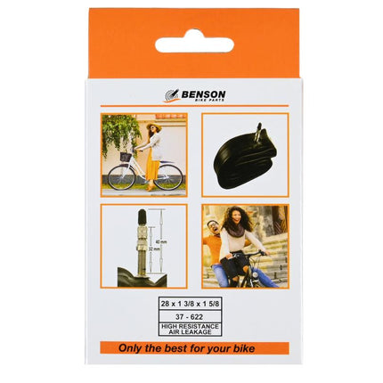 Benson Binnenband 28" - Butyl - 37-622 (28 x 1 5/8 x 1 3/8) - Dunlop Ventiel