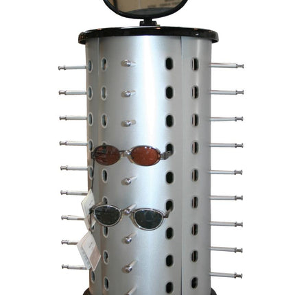 Benson Brillenstandaard - 36 Monturen - Zilver - Display