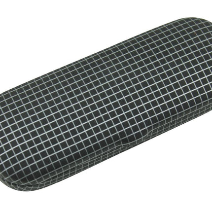 Benson Stijlvolle Brillenkoker - Blauw/Zilver Print - Magnetische Sluiting