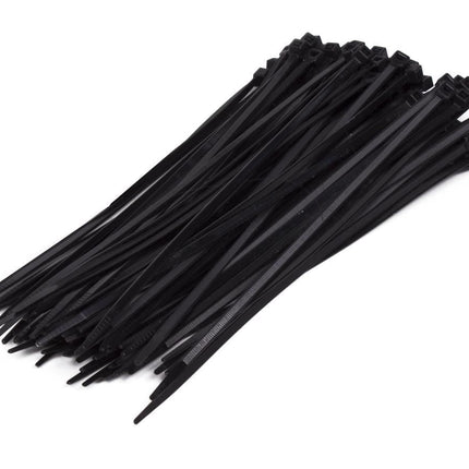 Hofftech Kabelbinders Zwart 3.6 x 200 mm - 100 Stuks - UV-bestendig