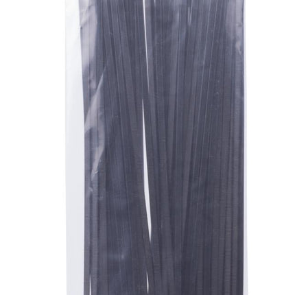 Hofftech Kabelbinders Zwart 4.8 x 380 mm - 100 Stuks - UV-bestendig