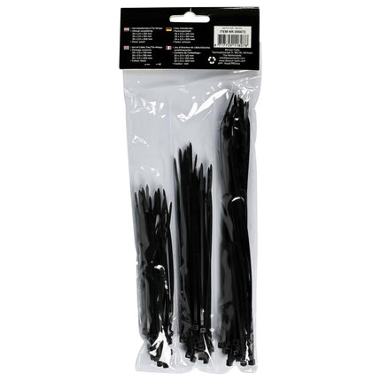 Benson Kabelbinderset Zwart 75-Delig - Assortiment Set