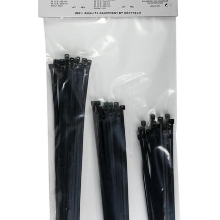 Benson Kabelbinderset Zwart 75-Delig - Assortiment Set