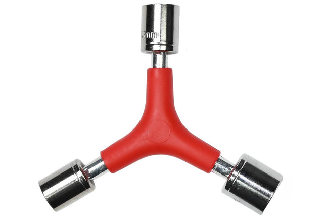 Benson Dopsleutel 3-weg - 11, 13 en 14 mm - Ergonomische Grip