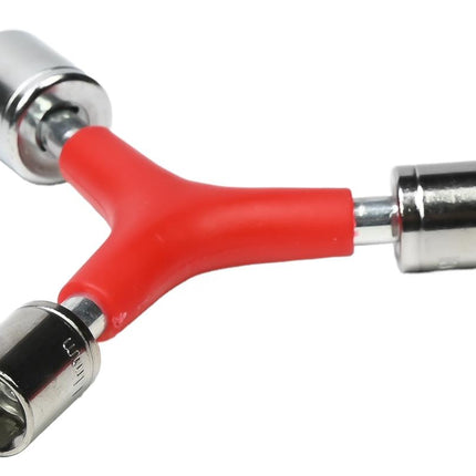 Benson Dopsleutel 3-weg - 11, 13 en 14 mm - Ergonomische Grip