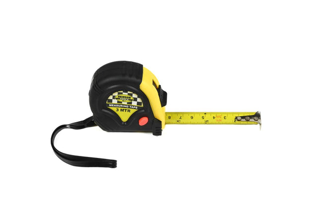 Benson Rolbandmaat – 3 Meter – 16 mm – Rubber – Vergrendelsysteem