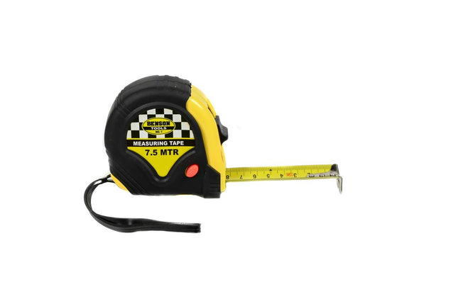 Benson Rolbandmaat Rubber - 7.5 meter x 25 mm - Met Vergrendeling