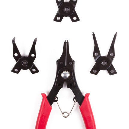 Benson Borgveertang - 160 mm - 4-in-1 Set - Verwisselbare Bekken