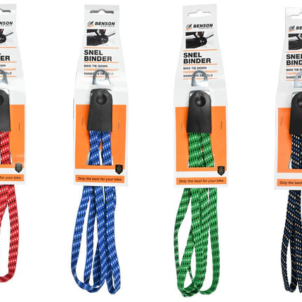 Benson Snelbinder - Elastische Banden - 60 cm - Mix Kleur