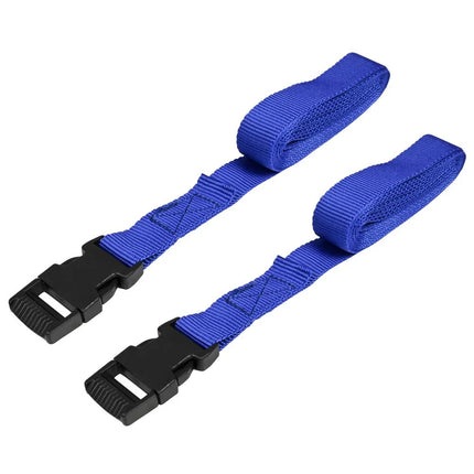 Benson Spanband Set met Klik Systeem – 2,5 Meter – Blauw – 2 Stuks