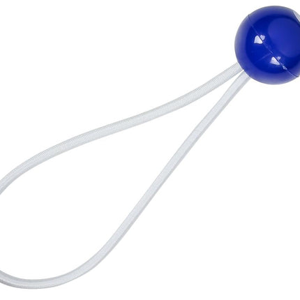 Benson Elastiek met Bal - 150 mm - 12 stuks - Blauw - UV-bestendig