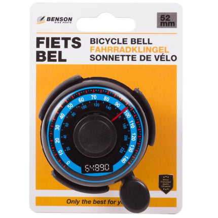 Benson Kinderfietsbel - Ø 52 mm - Vrolijke Kleurmix & Print