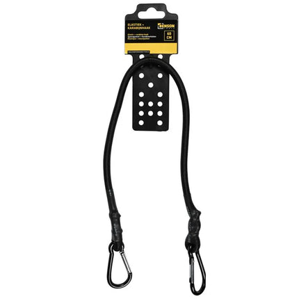 Benson Elastiek met Karabijnhaak – 60 cm – 40 kg T