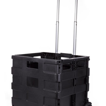 Hofftech Opvouwbare Trolley - Groot Formaat - Telescopisch Handvat - Max. 25 kg