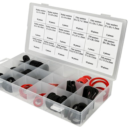 Benson Afdichtingsringen Assortimentsbox – 141-delig – 18 Maten
