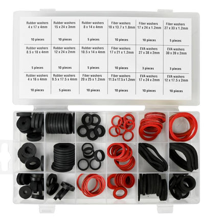 Benson Afdichtingsringen Assortimentsbox – 141-delig – 18 Maten