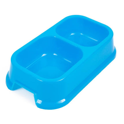 Benson Dubbele Voerbak voor Hond en Kat - 25 x 14 cm