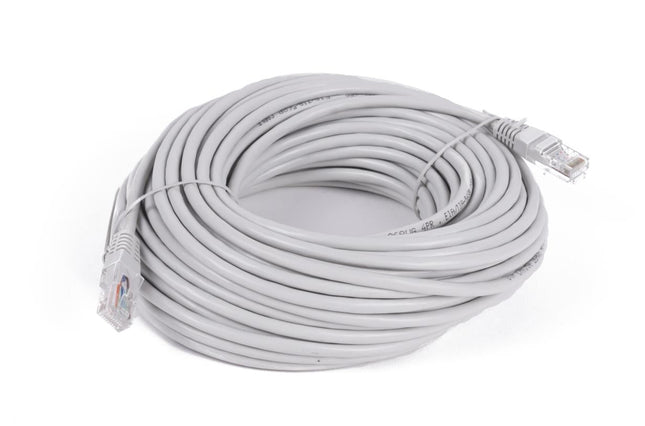 Benson Internetkabel - UTP CAT5e - 20 meter - Grijs - RJ45