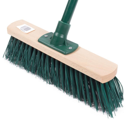 Benson Groene Straatbezem - 30 cm - Afschroefbare Steel