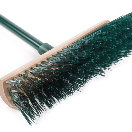 Benson Groene Straatbezem - 30 cm - Afschroefbare Steel