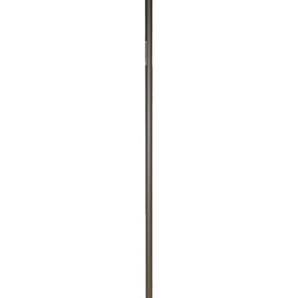Benson Bezemsteel - 120 cm - Zilver - Kunststof - Met Schroefdraad