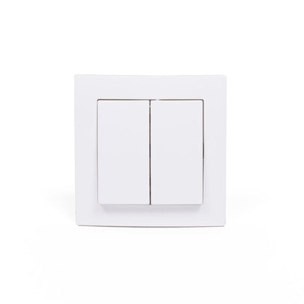Benson Dubbele Wisselschakelaar – Inbouw – Wit – 250V / 10A