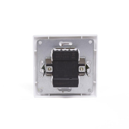Benson Dubbele Wisselschakelaar – Inbouw – Wit – 250V / 10A