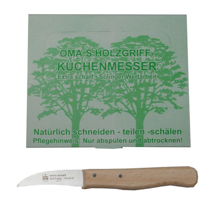 Dealzzz Schilmesje Krom - RVS - Houten Handvat - Traditioneel