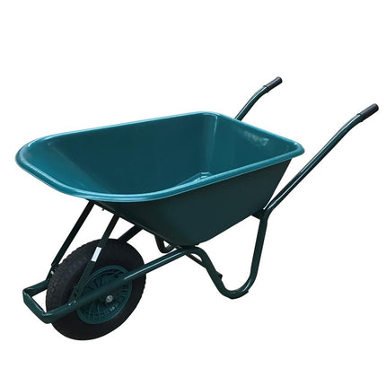 Benson Kruiwagen - 85 Liter - Gelast Onderstel - Kunststof Bak