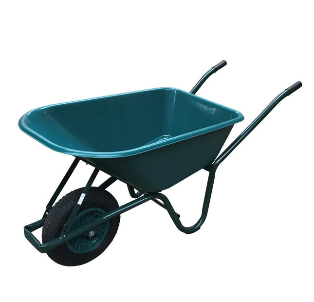 Benson Kruiwagen - 85 Liter - Gelast Onderstel - Kunststof Bak